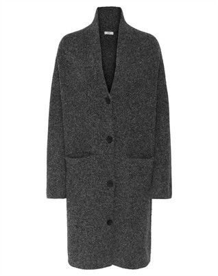 JDYLydia V-Neck Cardigan - Dark Grey Melange